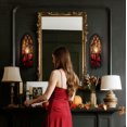 thumbnail image 2 of Juego de 2 Apliques de Pared para Velas de Hierro Gótico AimtoHome, 2 of 8