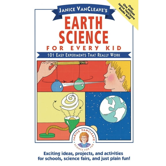 Pre-Owned Janice Vancleave's Earth Science for Every Kid: 101 Easy Experiments That Really Work (Paperback) 0471530107 9780471530107