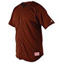 Rawlings Youth Short Sleeve Jersey | Cardinal | MED