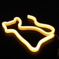 thumbnail image 4 of Cat Shape Neon Sign, LED Decorative Light for Wedding Party, USB/Battery Powered, Warm Color, 4 of 4