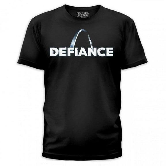 Defiance - Arch Logo Mens T Shirt Black 2XL