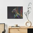 thumbnail image 6 of Naloa Dragon with Colorful Tail Print Canvas Bathroom Wall Art,Bathroom Wall Art Decoration, Canvas Poster Prints,Decorative Paintings for Living Room, Bathroom, Kids Room, 6 of 6
