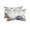 White, variant on Pack of 2 Outdoor Lumbar Pillow Covers 12x20 Inch, Thanksgiving Fall Waterproof Throw Pillow Covers Set, Blue White Orange Pumpkin Leaves Indoor&Outdoor Decorative Cushion Cases for Patio Porch Car