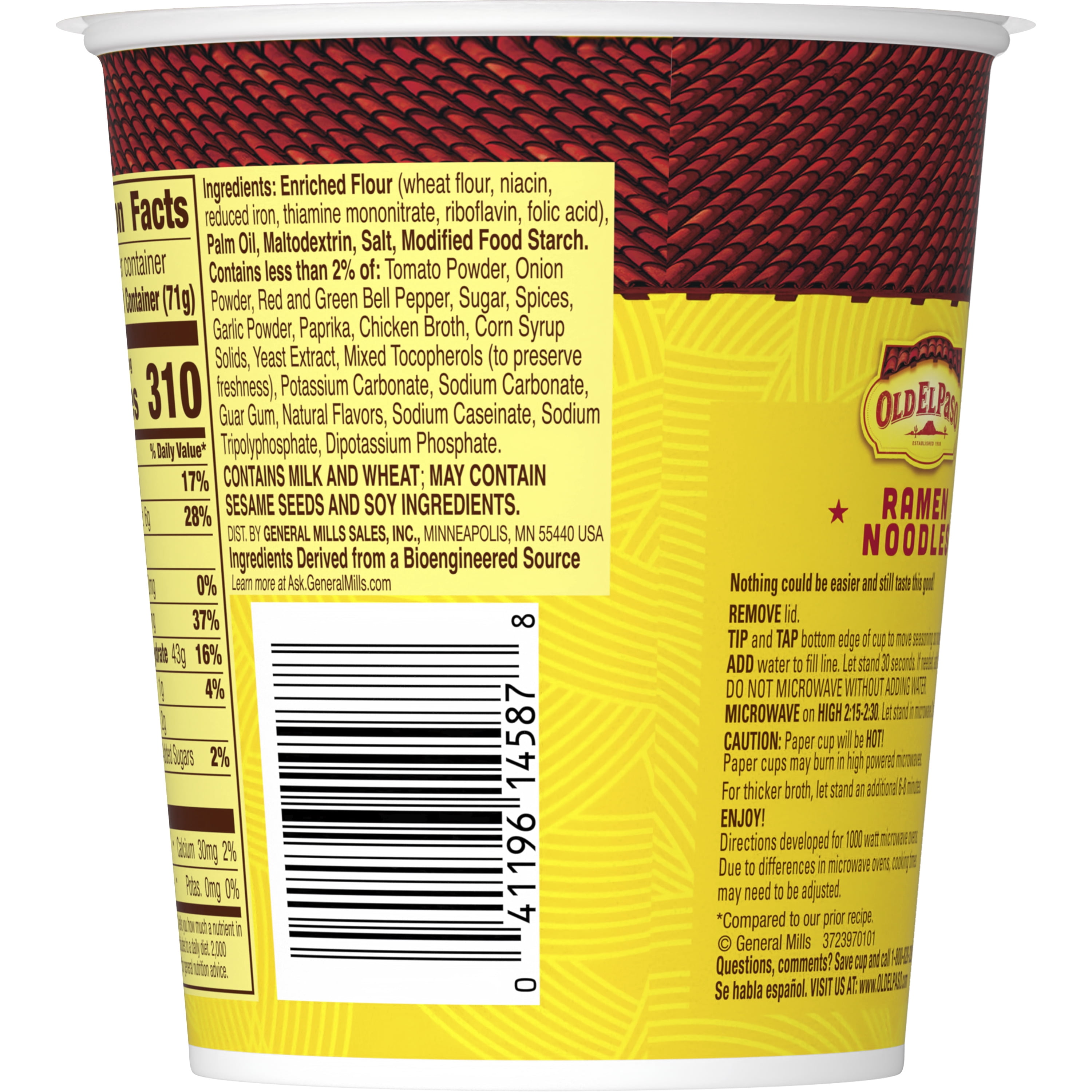 OEP RAMEN FAJITA CUP 2.5OZ