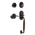 thumbnail image 2 of Nostalgic Warehouse Rope Rosette F Grip Entry Set Manor Lever in Timeless Bronze, 2 of 3