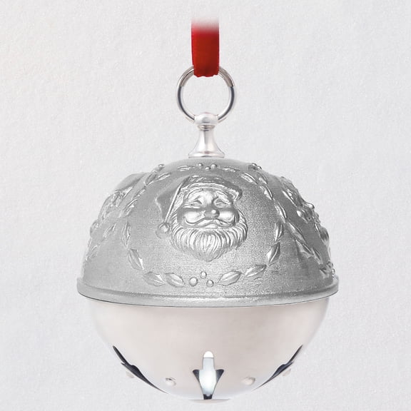 Hallmark Keepsake Christmas Ornament 2021, Ring in The Season Santa's Expressions, Bell Metal