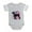 Heather Gray, variant on CafePress - Giantschnauzerpatriot - Cute Infant Baby Football Bodysuit