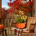 thumbnail image 4 of BNNG Pumpkin Decor, Fall Centerpieces for Tables, Artificial Pumpkins for Decorating, Faux Fall Decorations for Home Table Thanksgiving Halloween Indoor Outdoor Porch Classroom Decor, 4 of 6
