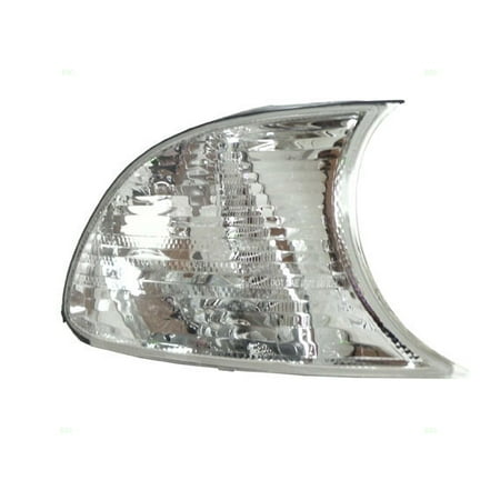 Corner Lights Lens - Passengers Park Signal Corner Marker Light Lamp Clearn Lens Replacement for BMW E46 63126904308