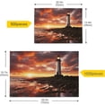 thumbnail image 4 of Coolnut Sunset Lighthouse 1000 Piece Large Jigsaw Puzzle for Adults - Game Interesting Toys - Hand Made Puzzles Personalized Gift（513）, 4 of 7