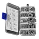 thumbnail image 2 of Juego de 260 arandelas planas de acero inoxidable con resorte, surtido de arandelas, M2.5, M3, M4, M5, M6, M8 y M10., 2 of 14
