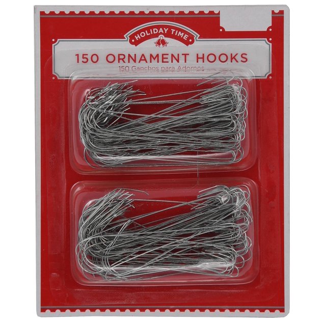 Holiday Time 150 Ornament Hooks