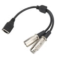 thumbnail image 1 of RJ45 Câble Femelle, Réduire la Perte de Signal Maximiser la Transmission du Signal RJ45 à XLR Câble Adaptateur pour la Transmission du Signal Audio, 1 of 8