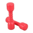 thumbnail image 4 of HEALEEP Kids Dumbbells Set in Red Color for Strength Training and Coordination 2Pcs 7.5X2X2in, 4 of 7