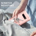 thumbnail image 7 of Samsung Galaxy S10 Case, Dteck Hybrid Rugged Shockproof Case with Ring Holder Kickstand, Compatible with Magnet Car Mount, Support Wireless Charging For Samsung Galaxy S10,Rosegold, 7 of 7