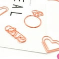 thumbnail image 4 of Monyance Paper Clips Paper Clips Clip Bookmark Metal Page Marker Decorative Cartoon Novelty Mini Clamp Fun Planner Paperclip Animal(1.3X0.47X0.04Inches), 4 of 10