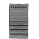 thumbnail image 2 of Organizador de almacenamiento para colgar joyas, bolsa para colgar joyas con 48 compartimentos, 2 of 6