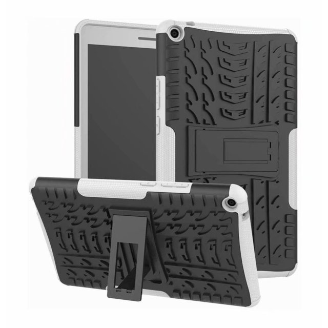 Case Hybrid Rugged Heavy Duty Armor Hard Back Cover Case with Kickstand for Huawei MediaPad T3 10 9.6 Inch