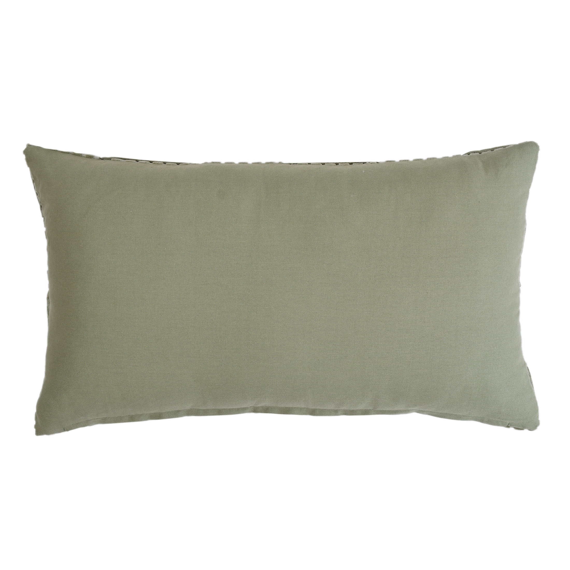 Better Homes & Gardens 14"x24" 2-pack Velvet Woven Throw Pillow Covers, Dark Cilantro