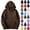 A-Coffee, variant on Hoodie for Man Casual Fashionable Long Sleeved Hooded Pocket Top Long Sleeve Hooded Pullover Sweatshirts Blouse