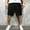Z Black1, variant on Pxiakgy mens shorts Male Casual Mid Waist Shorts Pant Solid Splice Pocket Drawstring Knee Length Shorts Men Casual Shorts Blue + L