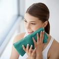 thumbnail image 3 of Beauty Threadz Fast Drying, Extra Absorbent, 100% Terry Cotton Washcloths, Peacock - Pack of 12, 3 of 7