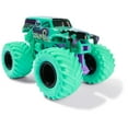 thumbnail image 2 of Monster Jam, Official Grave Digger Monster Truck, Die-Cast Vehicle, 1:64 Scale, Kids Toys for Boys Ages 3 and up, 2 of 7
