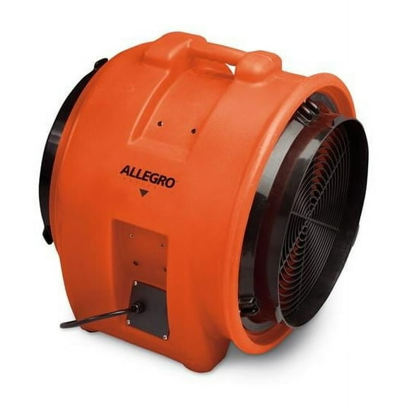 Allegro Industries Confined Space Blower,Orange,21" W 9539-16EX