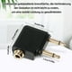thumbnail image 3 of Seitruly Adaptador portátil 4x para conversión de Audio Mono, convertidor de adaptador de avión aéreo garantizado con sonido Cables de audio/vídeo, 3 of 6