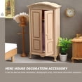 thumbnail image 3 of OULII Mini Wood Cabinet Mini House Ornament Synthetic Material 1Set, 3 of 8