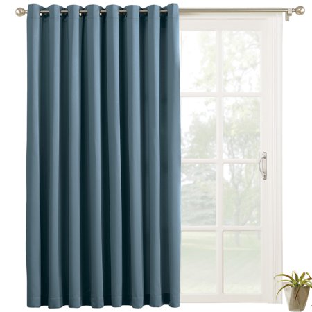 Energy Saving Blackout Patio Door Curtain Panel 99 Light