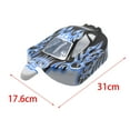 thumbnail image 4 of Actualizar del vehículo 1/10 modelo de vehículos de hobby modelo Azul Zulema Piezas de coches RC, 4 of 5