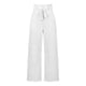 thumbnail image 4 of Pantalones Palazzo de Pierna para Mujer, con Cinturón, Cintura Alta, Informales, Holgados, Largos y con Bolsillos. S, 4 of 10
