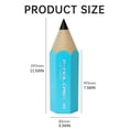 thumbnail image 3 of Hexang Pen Holder Storage Box Pencil Shaped Pen Holder Makeup Brush Container Cartoon Stationery Holder Creative Stationery Storage Suitable For Home Decorati, 3 of 4