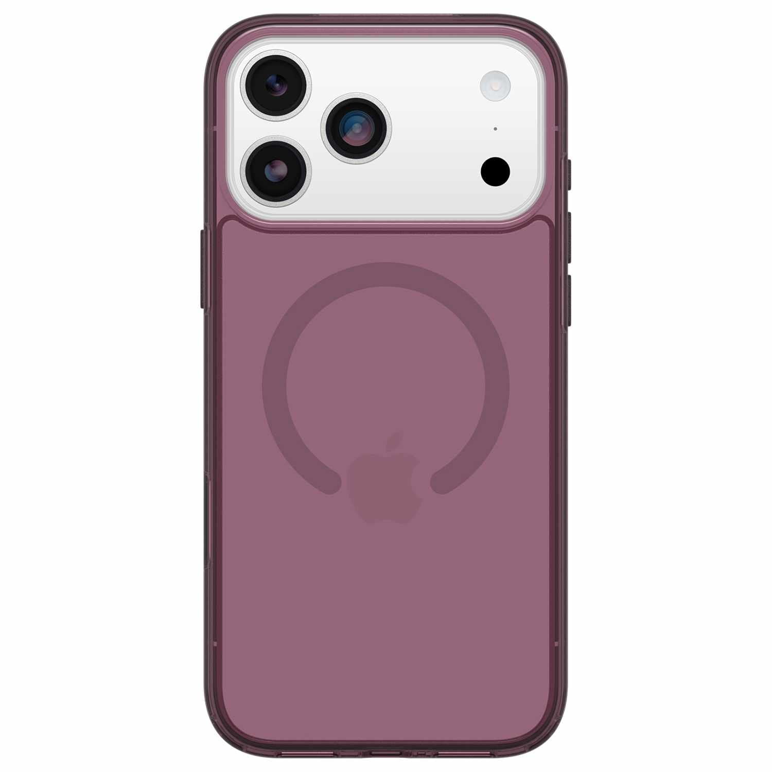 OtterBox Étui Symmetry Clear MagSafe avec Contrôle de la Caméra Rhapsody (Violet) pour iPhone 17 Pro