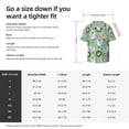 thumbnail image 5 of Susaid Chicken Laying Eggs Print Men's Polo Shirts Button Down Short Sleeve Casual Summer Beach Vintage Shirts for Men-4X-Large, 5 of 5