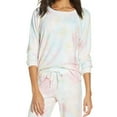 thumbnail image 5 of P.J. Salvage Womens Tie Dye Pajama Sweater, Multicoloured, Medium, 5 of 5