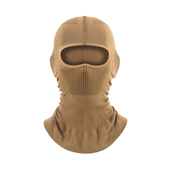 Face Mask Sun UV Protection Breathable Full Head Mask for Men Women Skiing Cycling Khaki A