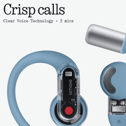 Nothing Ear(Open) Lightweight Open Ear Headphones with Adjustable Earhooks, Multipoint Connection Bluetooth Earbuds with Clear Voice Technology for AI Calls, IP54, Fast Charging, ChatGPT Supported