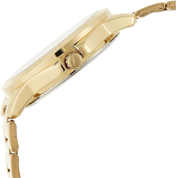 Casio MTP-V004G-7B Men's Gold Tone Stainless Steel White Dial Date Watch