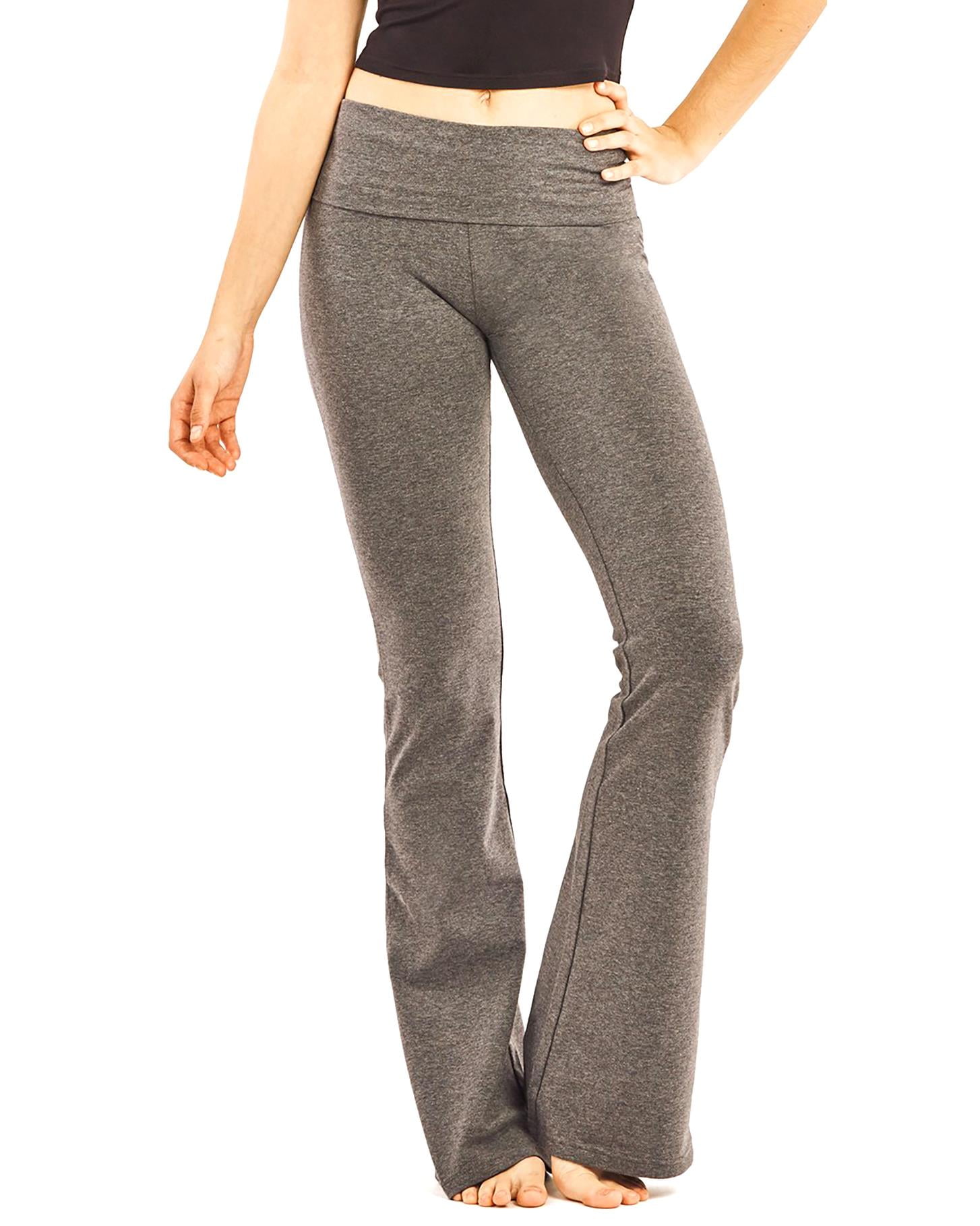 Sofra Ladies Yoga Pants Womens Sweatpants Active Wear, Gray, Size ...