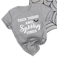 thumbnail image 2 of Femmes Décontracté Halloween Chemises d'Impression Manches Courtes Tee Tops Tunique Blouse EAN13, 2 of 3