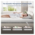 thumbnail image 2 of 3 Inch Memory Foam Mattress Topper, Full Mattress Topper for Back Pain and Washable Tencel Cover for Master Bedroom, Guest Room, Soft & Pressure Relief & Breathable, Certified, 2 of 7