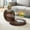 42" Dark Brown(Large Size), variant on JUFU Modern 42" Dark Wood Tiered Coffee Table, Tempered Glass Top with MDF Base for Small Living Room