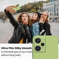 thumbnail image 2 of Compatible with Poco F5 Case for Women Men, Ultra Slim Xiaomi Poco F5 Phone Case Silicone Liquid Soft Shockproof Anti-Scratch Protective Cases (Green), 2 of 14