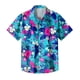 thumbnail image 4 of Hawaiian Shirt For Men, Men's Vintage Button Down Bowling Shirts Short Sleeve Summer Beach ShirtM, 4 of 5