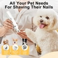 thumbnail image 3 of ABCPOW Dog Clippers Pet Grooming Kit,Professional Pet Hair Clipper with Comb Guides Low Noise Paw Trimmer,Rechargeable Cordless Electric Quiet Nail Grinder Shaver for Dogs Cats and Other Pets Animals, 3 of 7