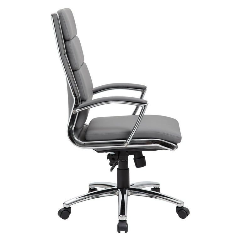Boss Office CaressoftPlus Executive Chair in Gray
