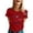 A-Red108, variant on XIAONU Men's Letter Graphic Print Tee Short Sleeve Crew Neck Pullover Top Soft Patriotic Everyday Tshirts