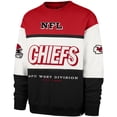 thumbnail image 2 of Men's '47 Red/Black Kansas City Chiefs Breeze Maximalist Sweatshirt, 2 of 3